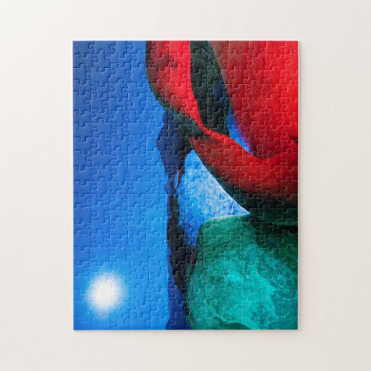 Mobius Arch & Rocks | Alabama Hills, Kalifornien Puzzle (Vertikal)