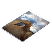 Mobius Arch Sunset - Alabama Hills Notizblock (Linke Seite)