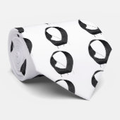 Mobius Enso Symbol Krawatte (Gerollt)