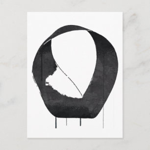 Mobius Enso Symbol Postkarte