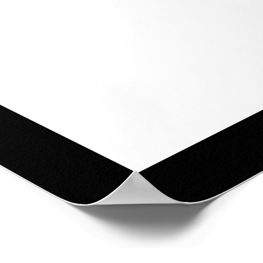 Mobius Strip Enso Poster (Ecke)