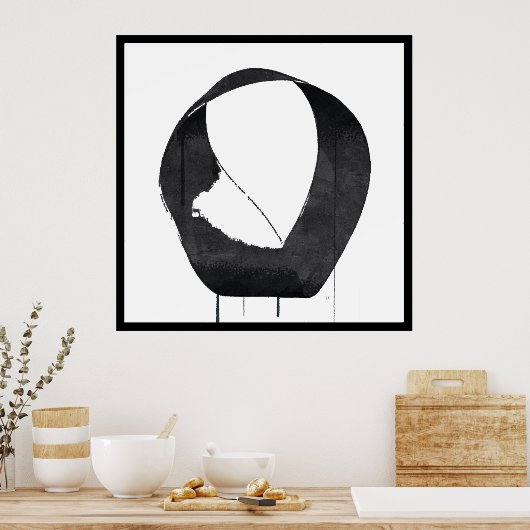 Mobius Strip Enso Poster (Küche)