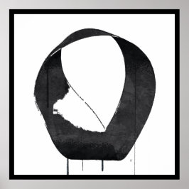 Mobius Strip Enso Poster
