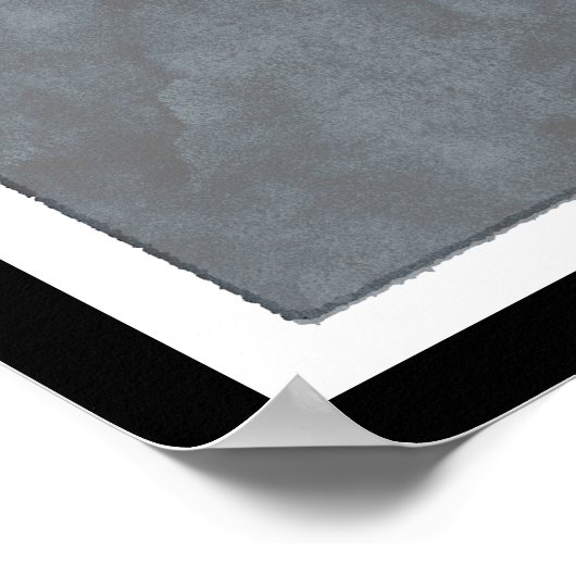 Mobius Strip Zen Enso Poster (Ecke)