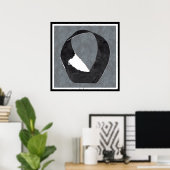 Mobius Strip Zen Enso Poster (Heimbüro)