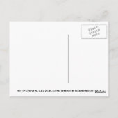 Möblierte Antiquitätenwerkzeuge Postkarte (Rückseite)