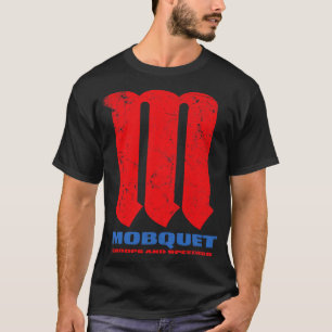 Mobquet-Swoops und Lautsprecher T-Shirt