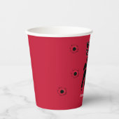 Mobster Birthday, Custom Paper Cup Pappbecher (Vorderseite)