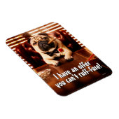 Mobster Hund Magnet (Rechte Seite)