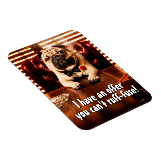 Mobster Hund Magnet (Rechte Seite)