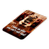 Mobster Hund Magnet (Linke Seite)