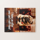 Mobster Hund Puzzle (Horizontal)