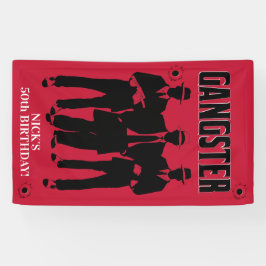 Mobster Themed, Gangster-Party Banner