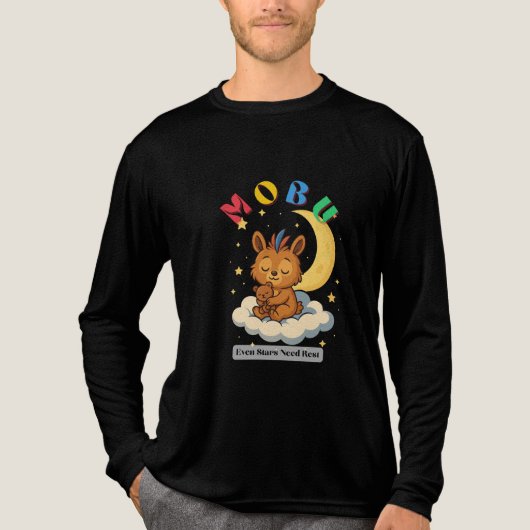MoBu – Even Stars Need Rest Tri-Blend Shirt (Vorderseite)