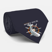 Moby Dick Krawatte (Gerollt)