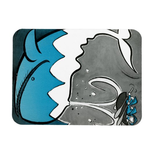 Moby Dick Magnet (Horizontal)