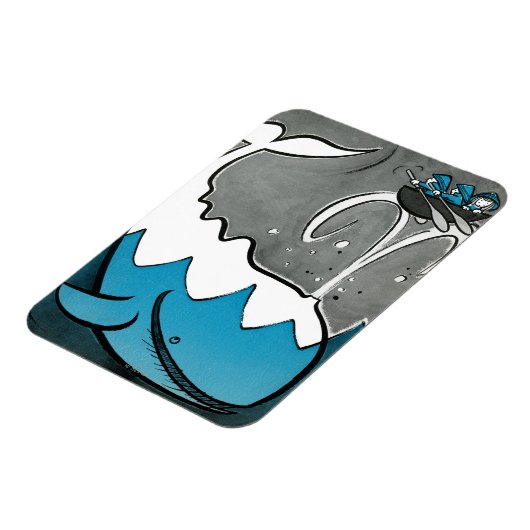 Moby Dick Magnet (Linke Seite)