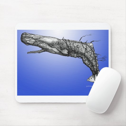 Moby Dick Mousepad (Mit Mouse)