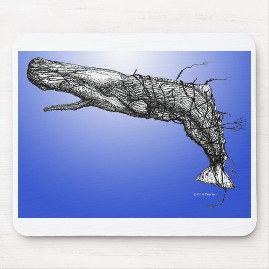 Moby Dick Mousepad (Vorne)