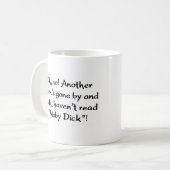 "moby dick" nicht gelesen kaffeetasse (Vorderseite Links)
