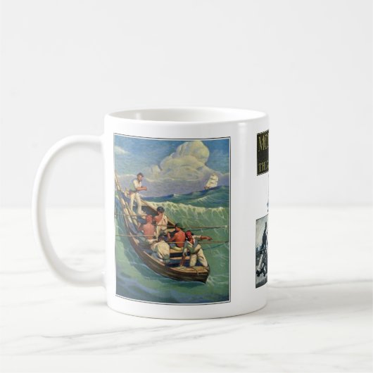 Moby Dick oder der weiße Wal #5 Kaffeetasse (Links)