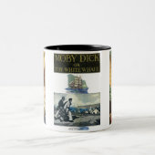 Moby Dick oder der weiße Wal # 6 Zweifarbige Tasse (Mittel)