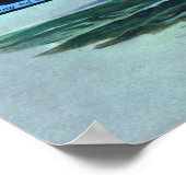 Moby Dick The Voyage of The Pequod Herman Melville Poster (Ecke)