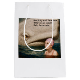 Moby Dick und Jane Mittlere Geschenktüte