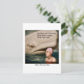 Moby Dick und Jane Postkarte (Stehend Vorderseite)