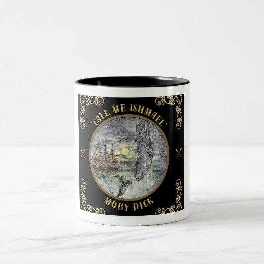 Moby Dick Zitat Tasse (Mittel)