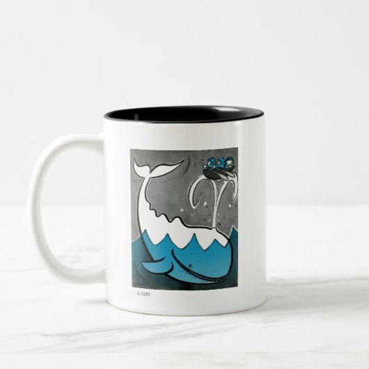 Moby Dick Zweifarbige Tasse (Links)