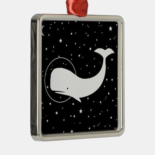 MOBY IM RAUM ORNAMENT AUS METALL (Rechts)