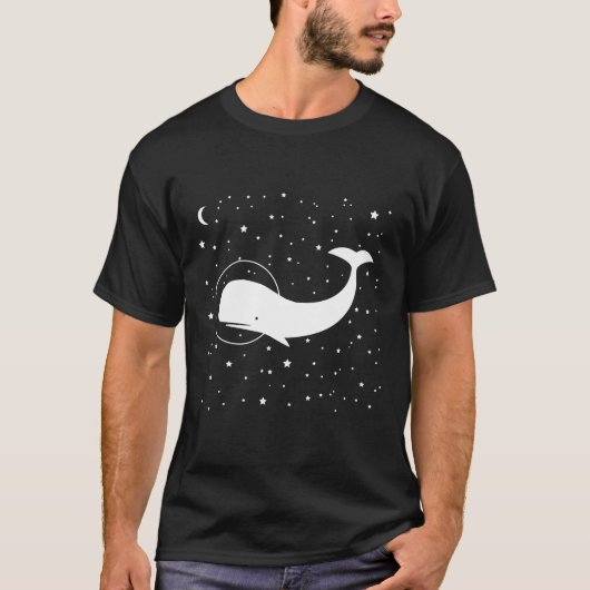 Moby im Raum T-Shirt (Vorderseite)