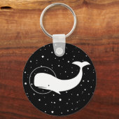 Moby im Weltraum Schlüsselanhänger (Vorderseite)