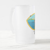 MOBY-Logo-Tasse Mattglas Bierglas (Vorderseite Links)