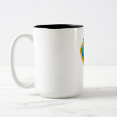 MOBY-Logo-Tasse Zweifarbige Tasse (Links)