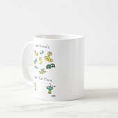 Mobys Liebe-Tiere, essen sie nicht Tasse (Vorderseite Links)