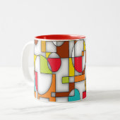 Moca 2 zweifarbige tasse (Vorderseite Links)