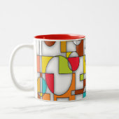 Moca 2 zweifarbige tasse (Links)