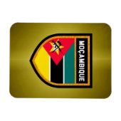 Moçambique-Flagge Magnet (Horizontal)