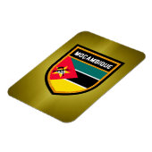 Moçambique-Flagge Magnet (Linke Seite)