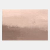 Mocha-Aquarell-Abstrakt Geschenkpapier Set (Vorderseite 3)