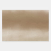 Mocha-Aquarell-Abstrakt Geschenkpapier Set (Vorderseite 2)