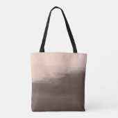 Mocha-Aquarell-Abstrakt Tasche (Rückseite)
