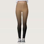 Mocha Black Ombre Leggings (Vorderseite)