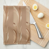 Mocha Bliss Geschirrtuch (Viertel Falte)