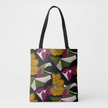 Mocha Bloom - Botanische Tote Tasche von Kraalikaa