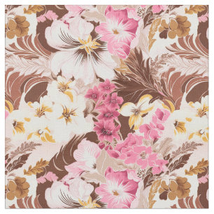 Mocha Blossom Delight Stoff