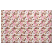 Mocha Blossom Delight Stoff (Fat Quarter (45,7 x 55,9 cm))