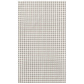 Mocha-Braun-Gingham-Buffalo-Karo check Tischdecke (Vorderseite)